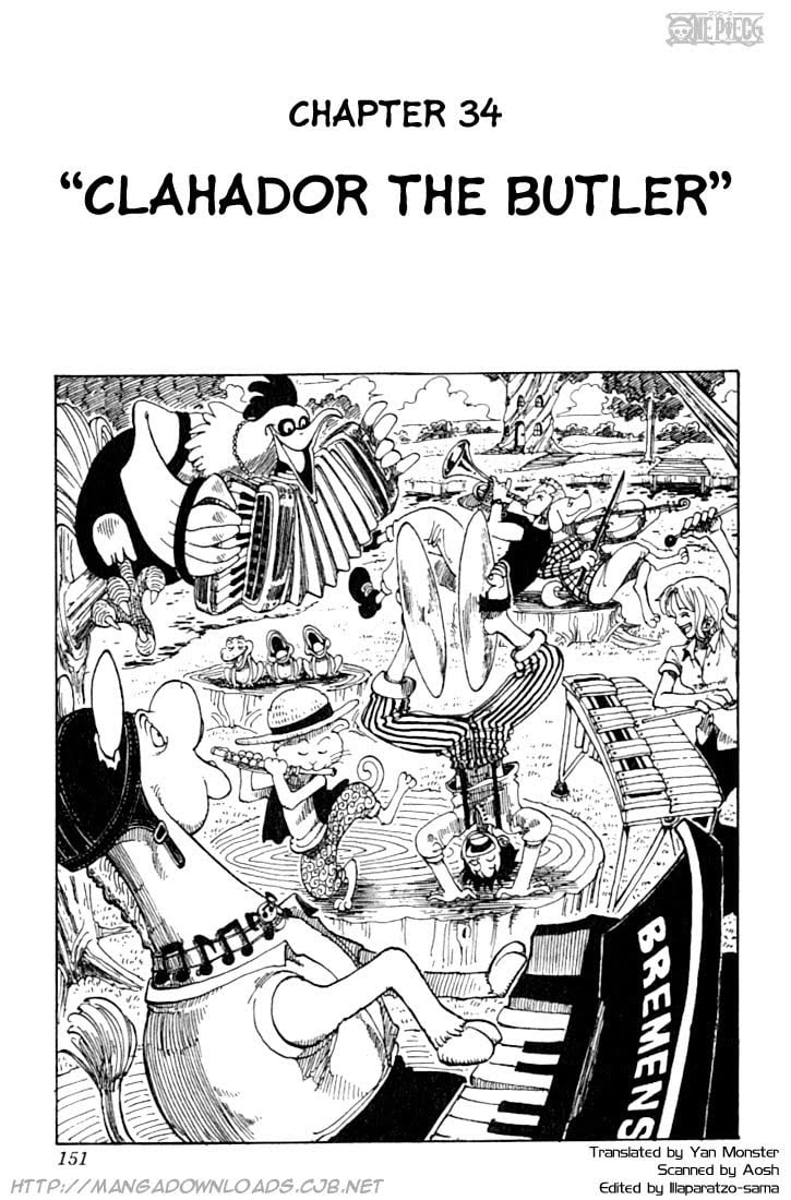 One Piece, Chapter 34 image 01